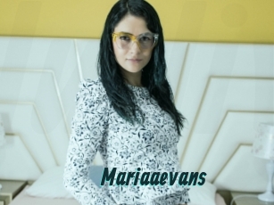 Mariaaevans